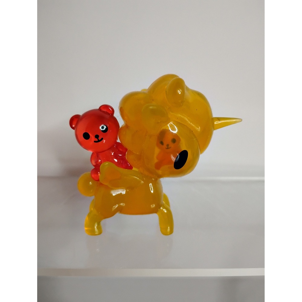 Tokidoki Unicorno Series 10 Gummy Bear Translucent Yellow Vinyl Figure Art Toy